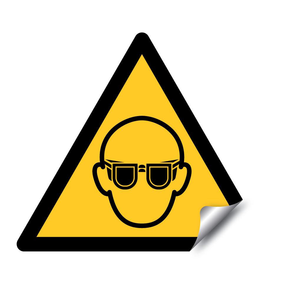Protección ocular obligatoria