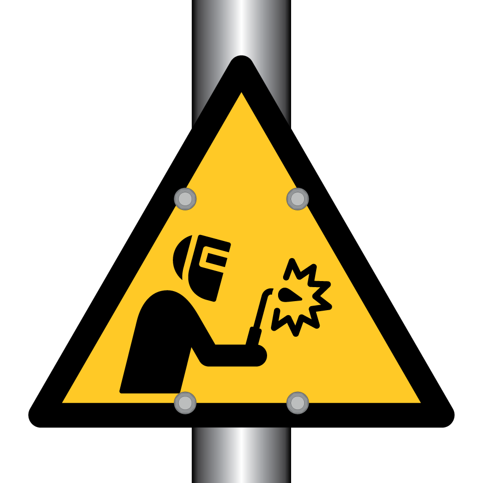 Avertissement danger de soudage