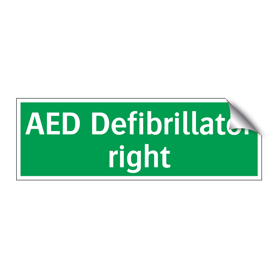 AED Defibrillator right