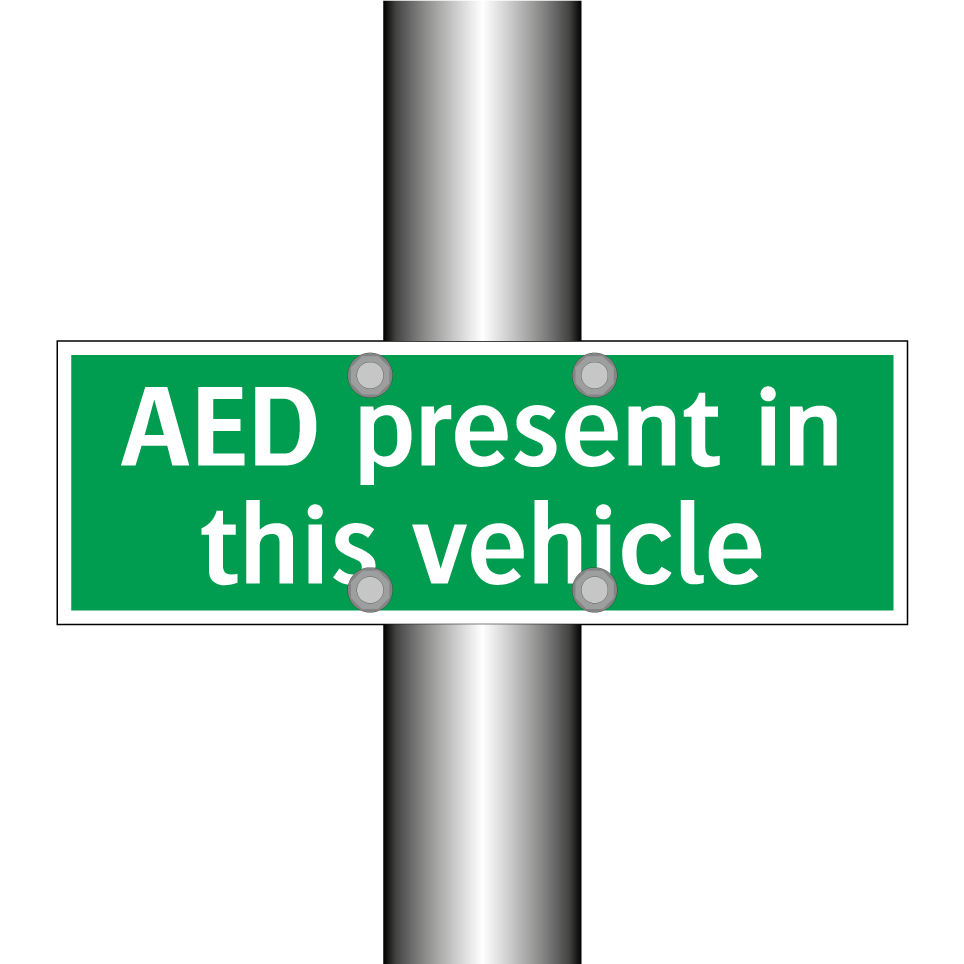 AED present in this vehicle
