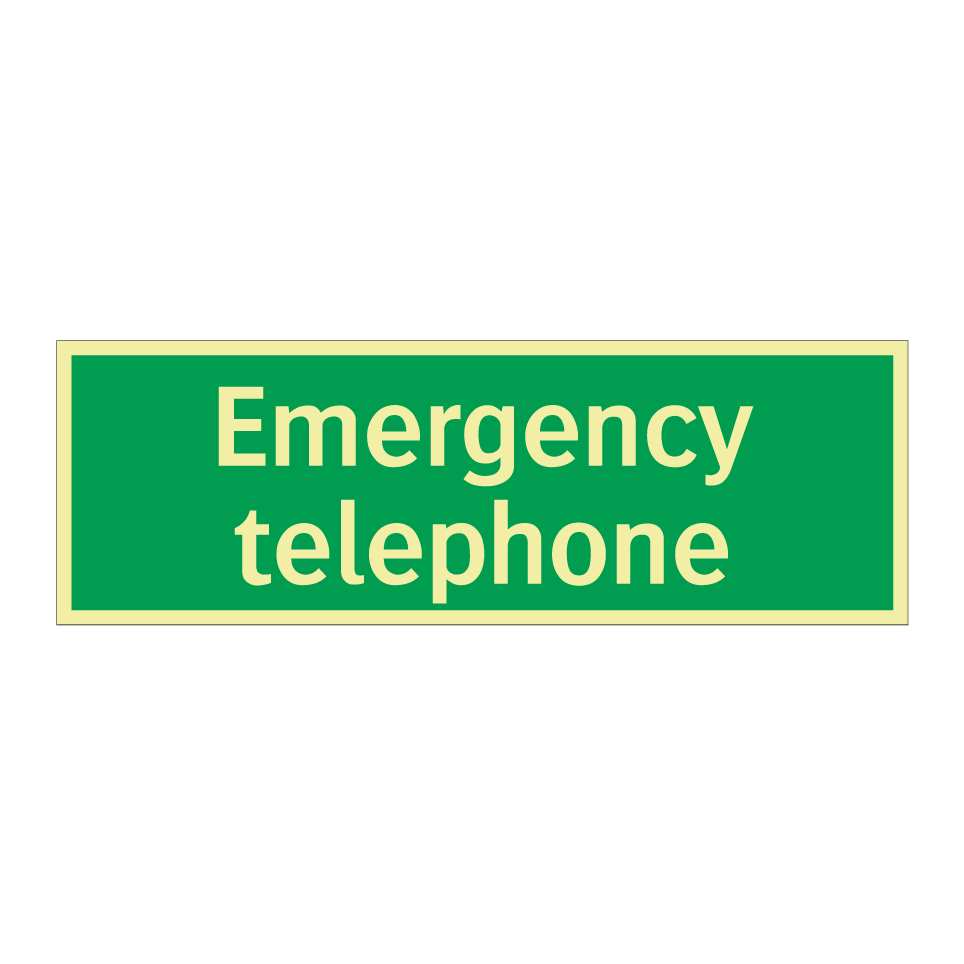 Emergency telephone