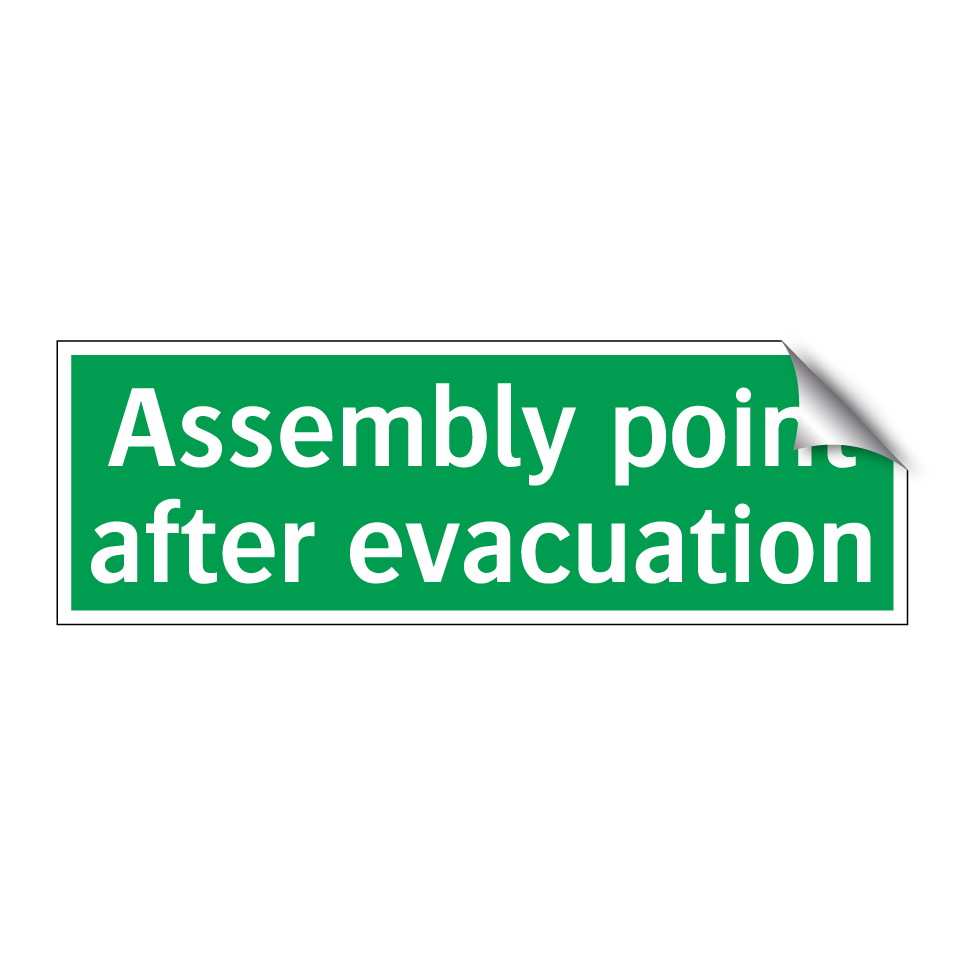 Assembly point after evacuation