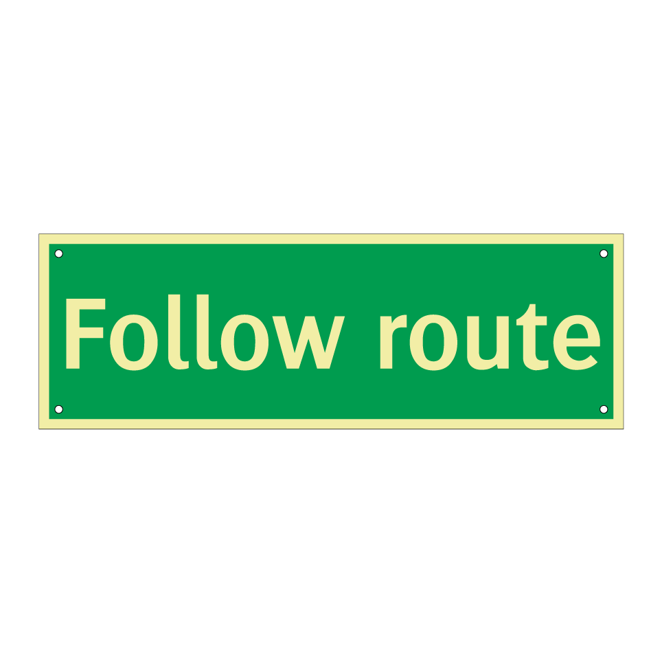 Follow route
