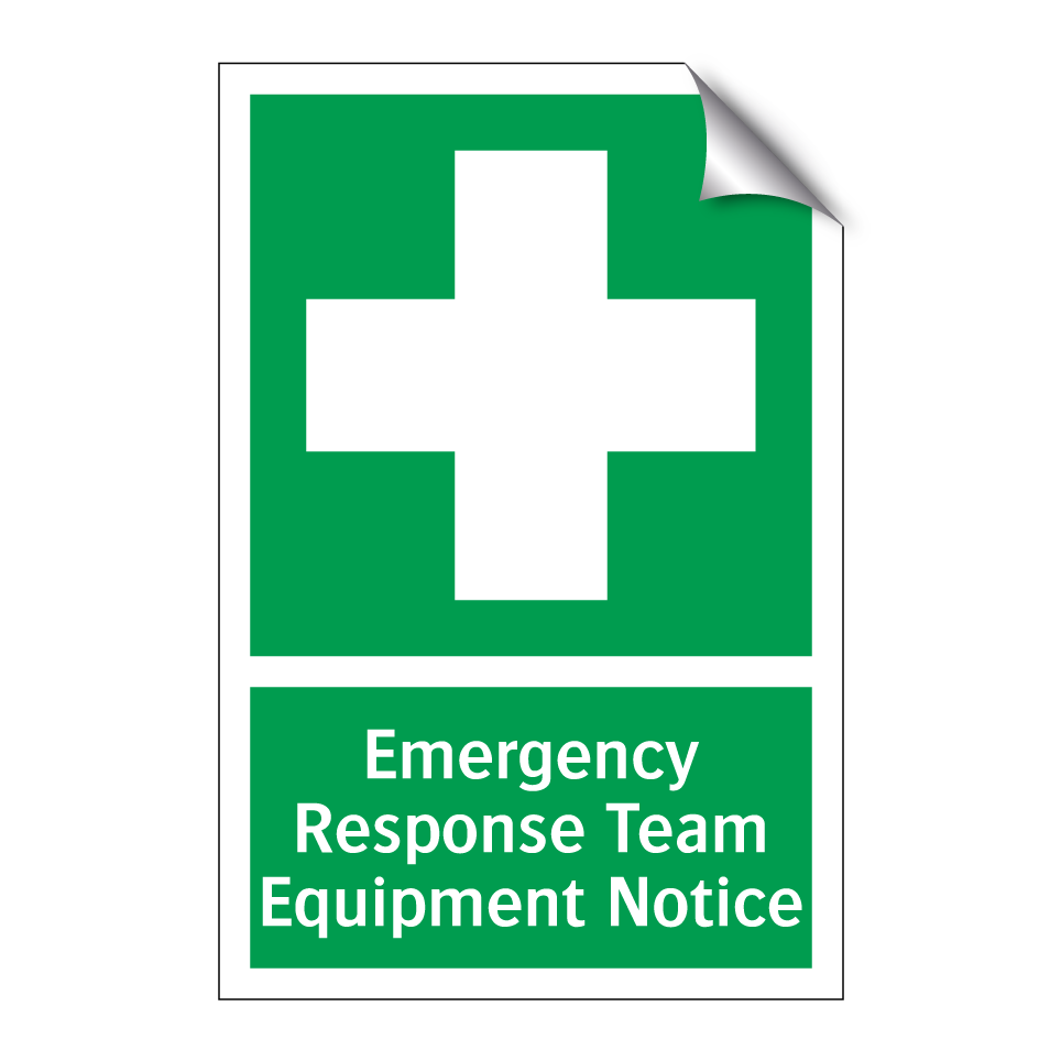 Emergency Response Team Equipment Notice