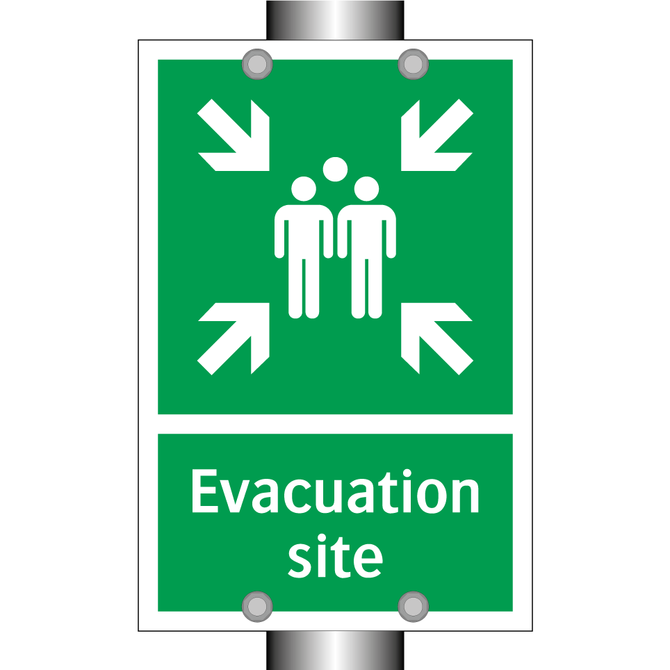 Evacuation site