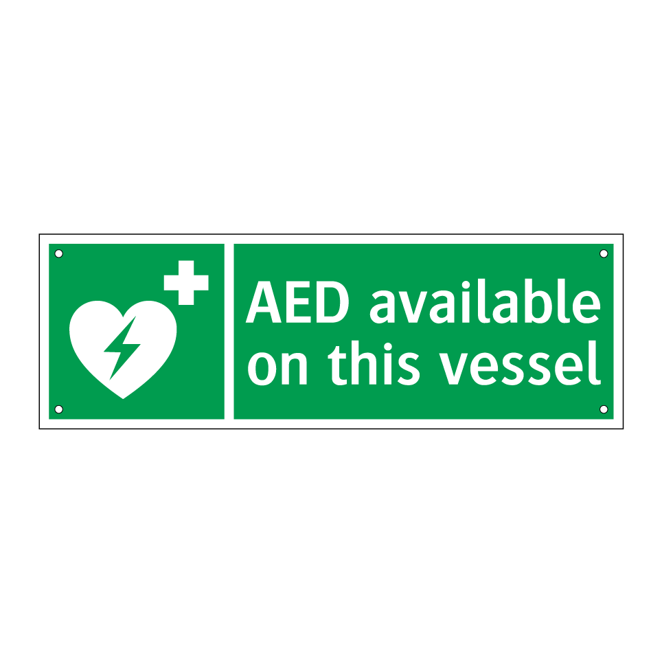 AED available on this vessel