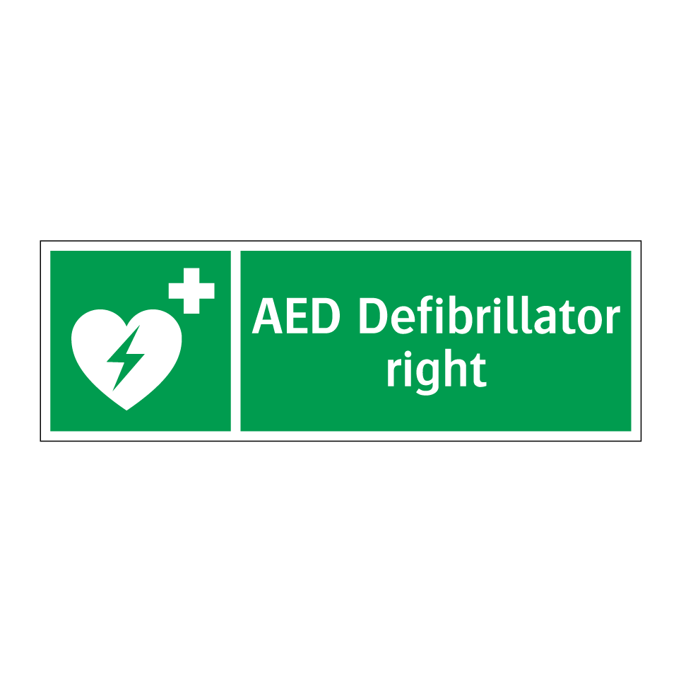 AED Defibrillator right