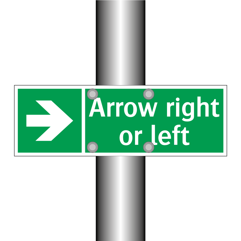 Arrow right or left
