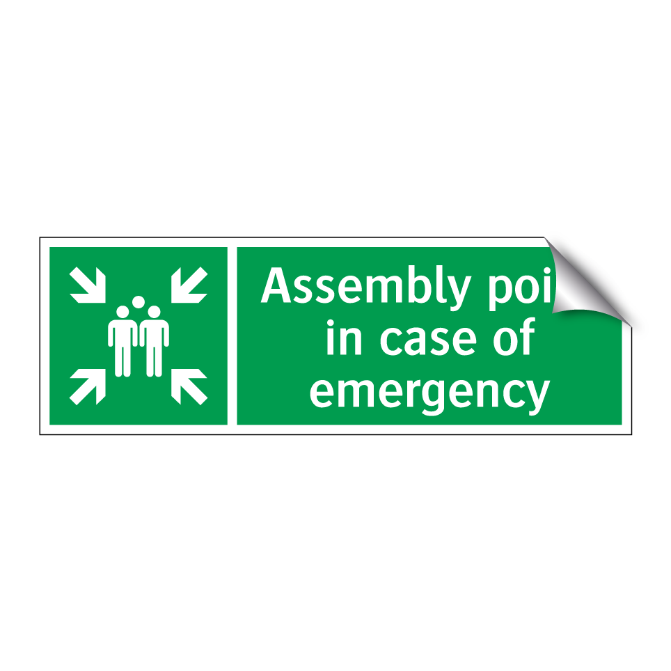 Assembly point in case of emergency