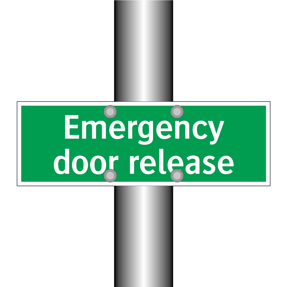 Emergency door release