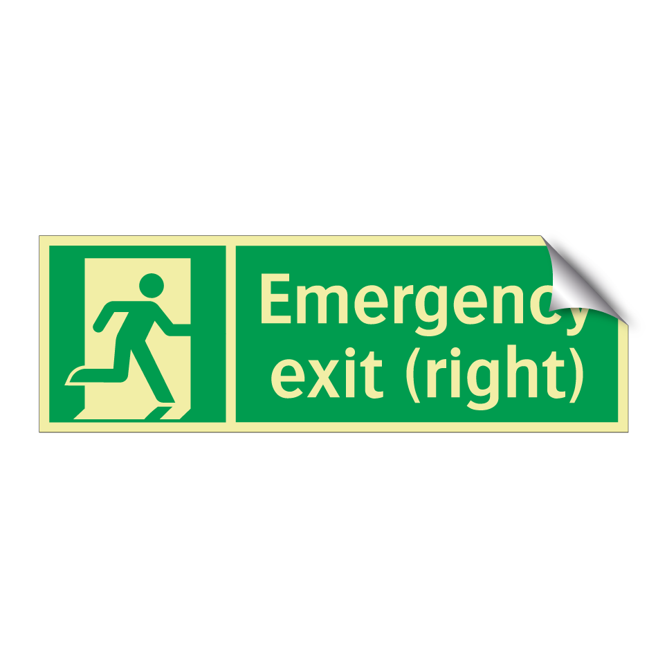 Emergency exit (right)