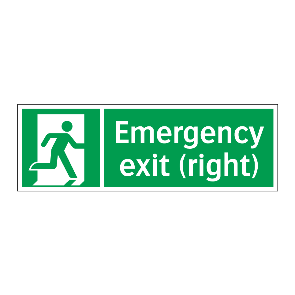 Emergency exit (right)