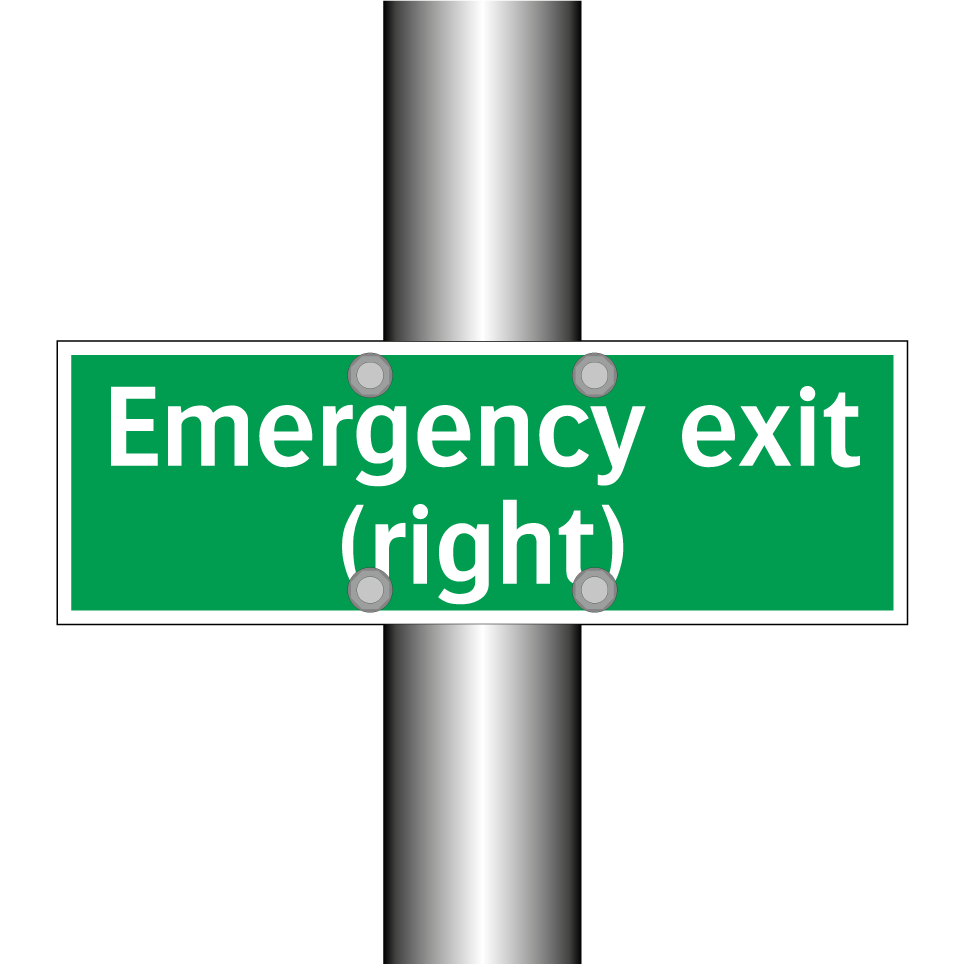 Emergency exit (right)
