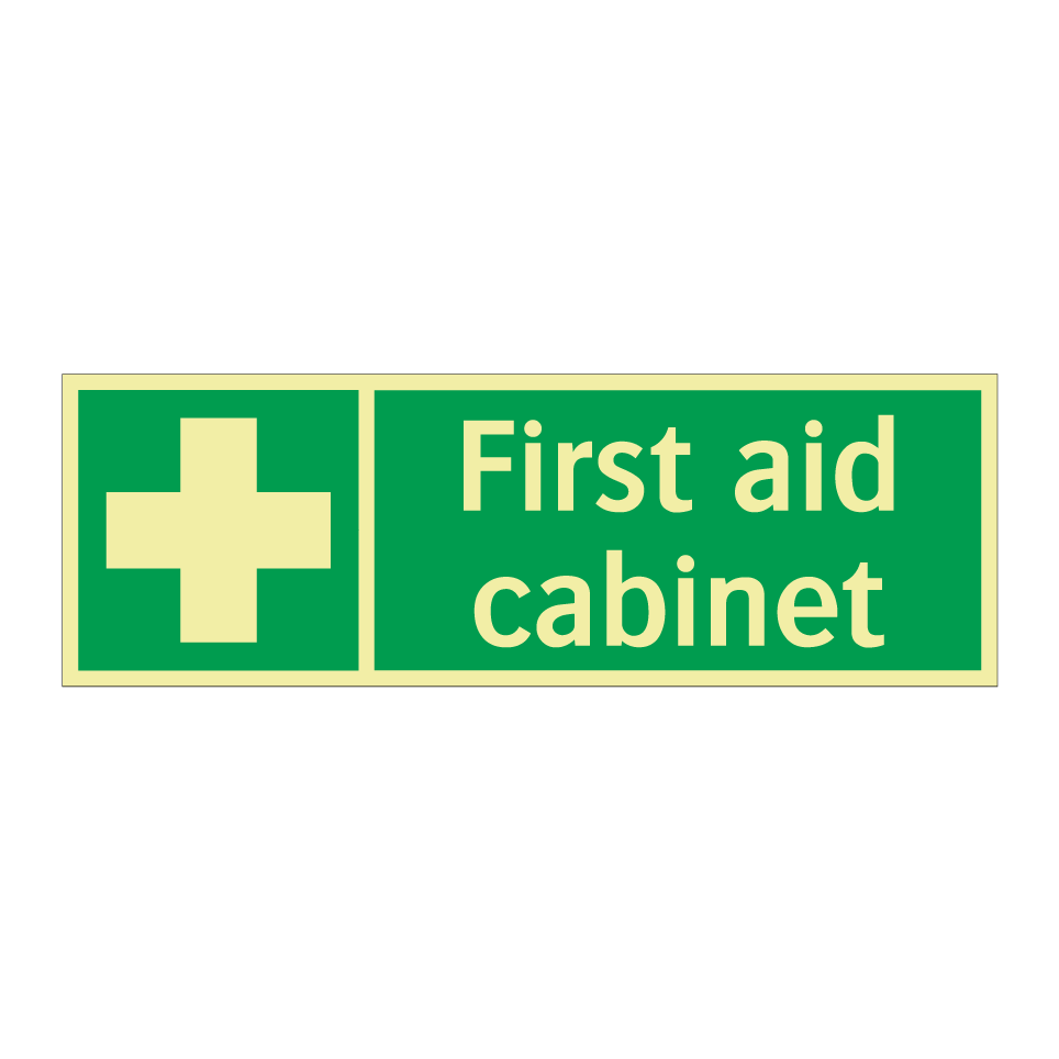 First aid cabinet