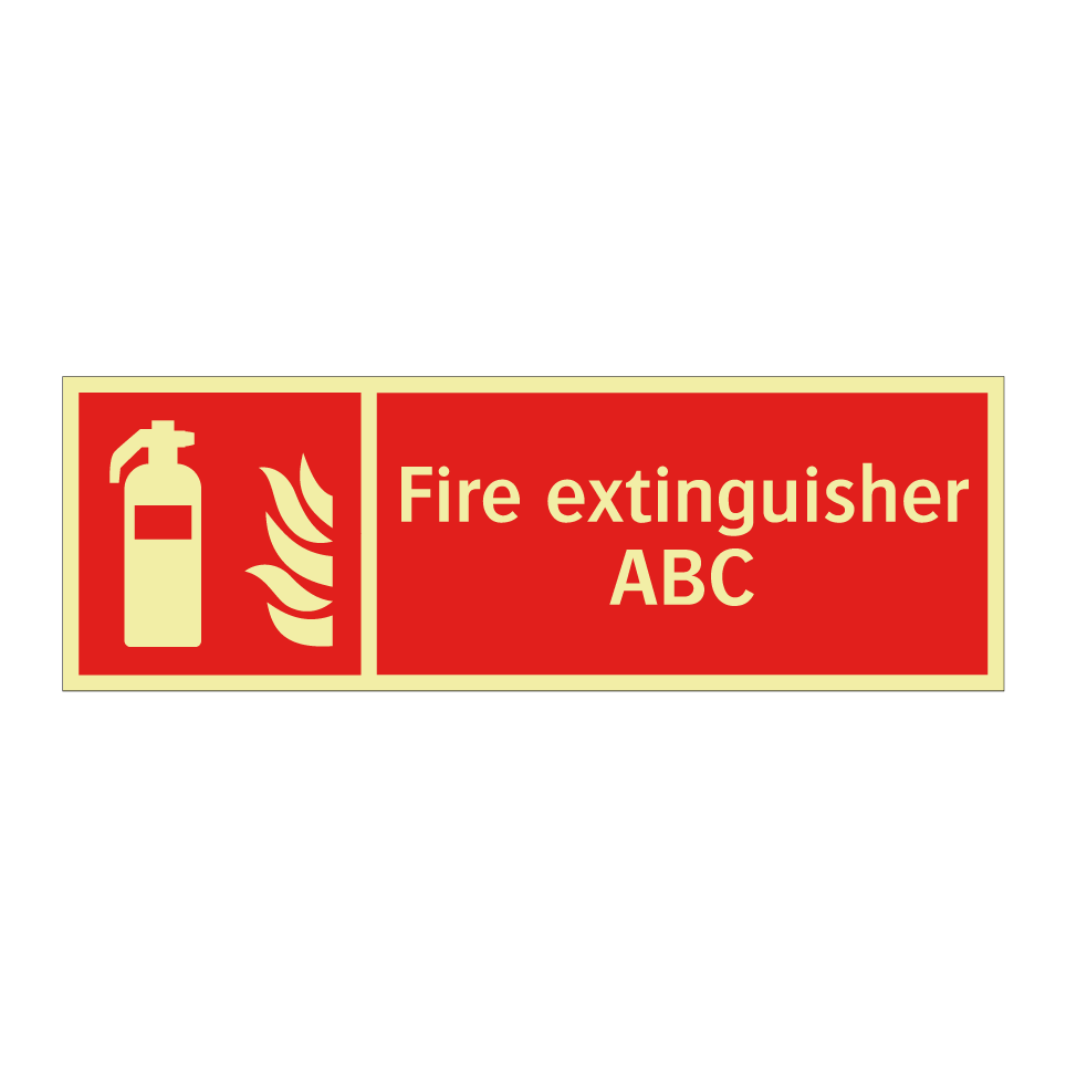 Fire extinguisher ABC