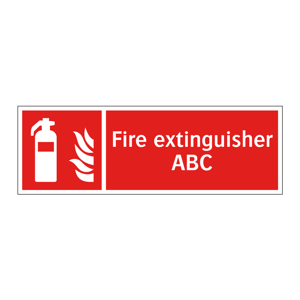 Fire extinguisher ABC