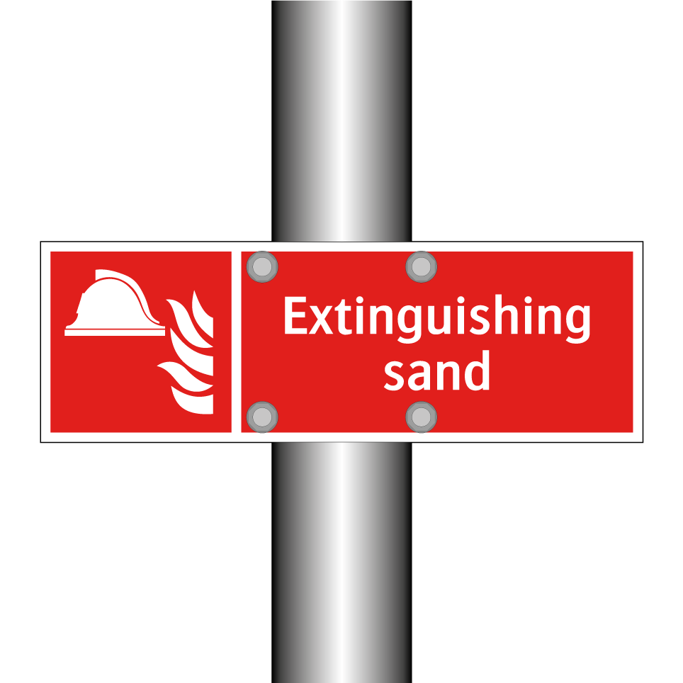 Extinguishing sand