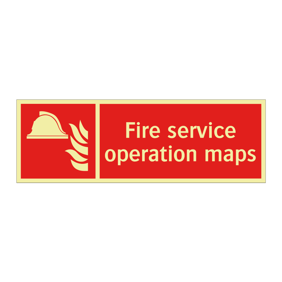 Fire service operation maps