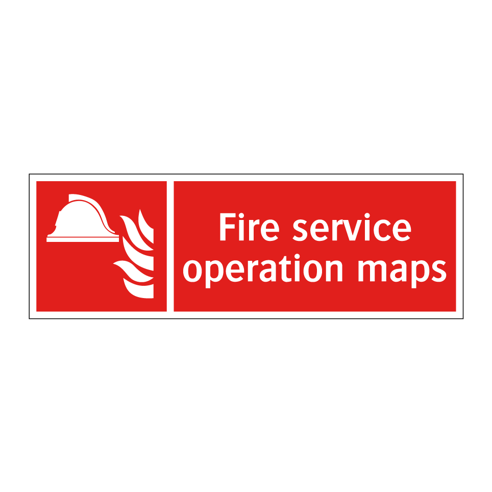 Fire service operation maps
