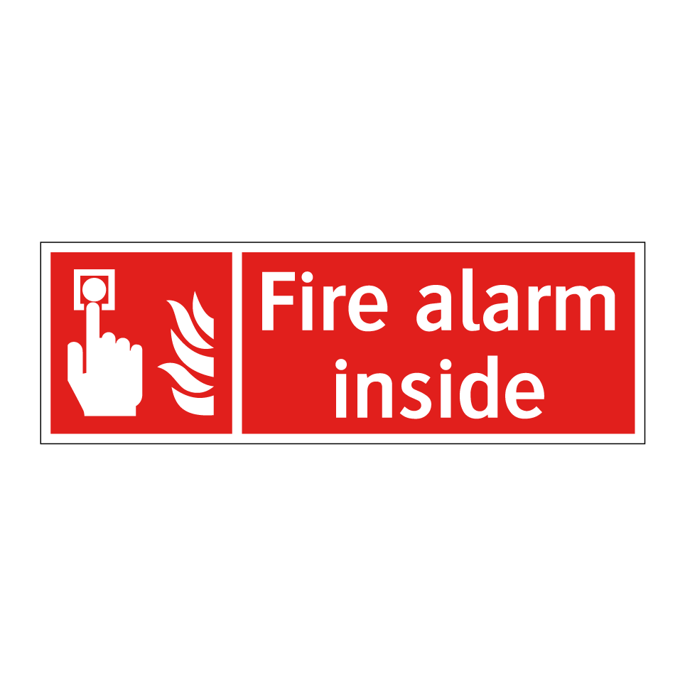 Fire alarm inside