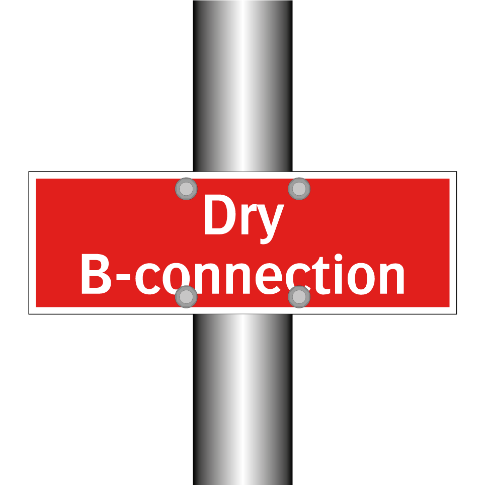 Dry B-connection