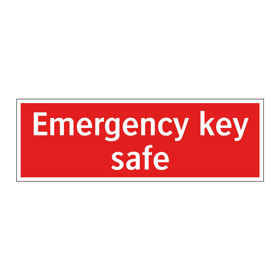 Emergency key safe