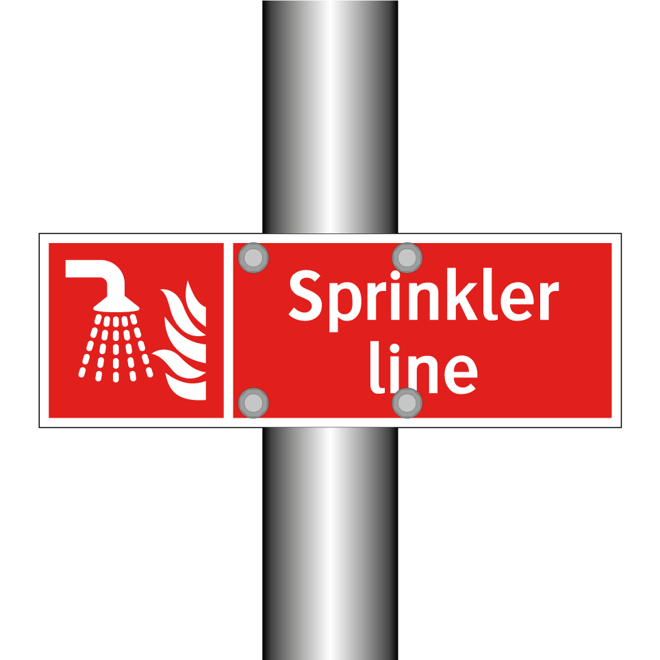 Sprinkler line