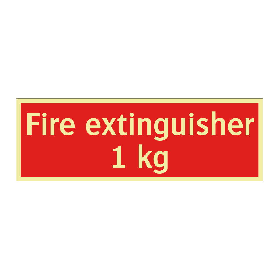 Fire extinguisher 1 kg