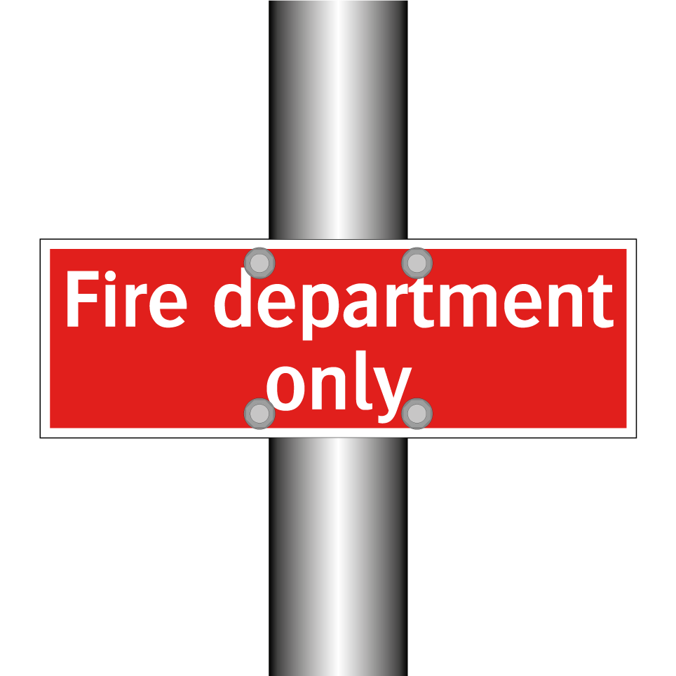 Fire department only