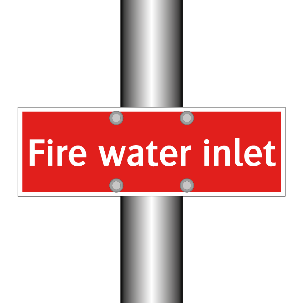 Fire water inlet