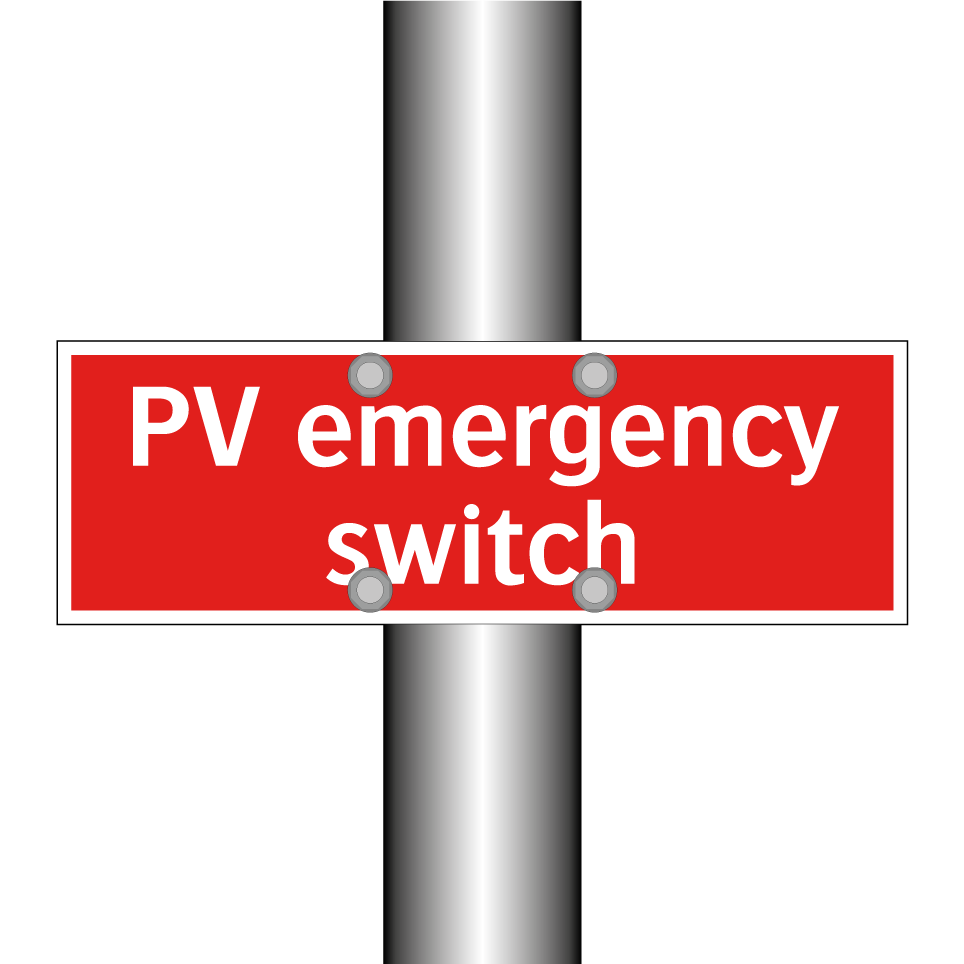 PV emergency switch