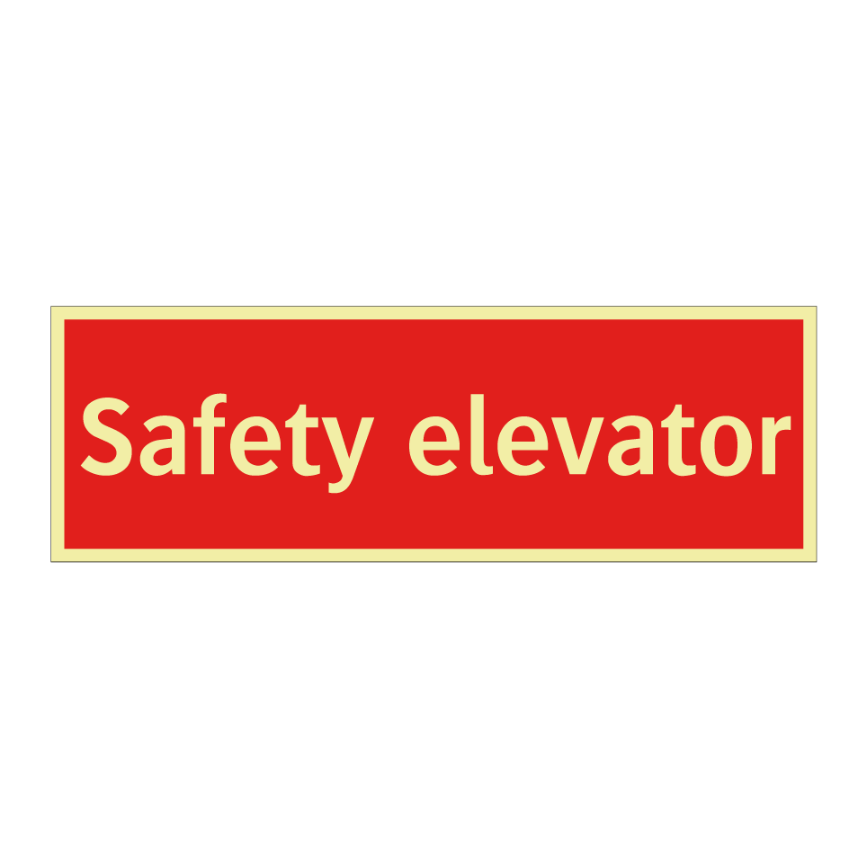 Safety elevator