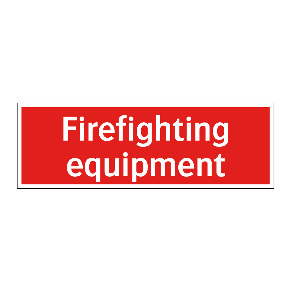 Firefighting equipment