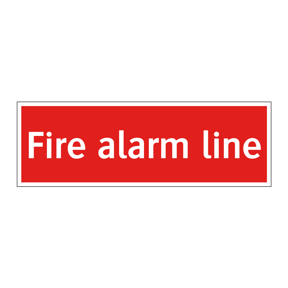Fire alarm line