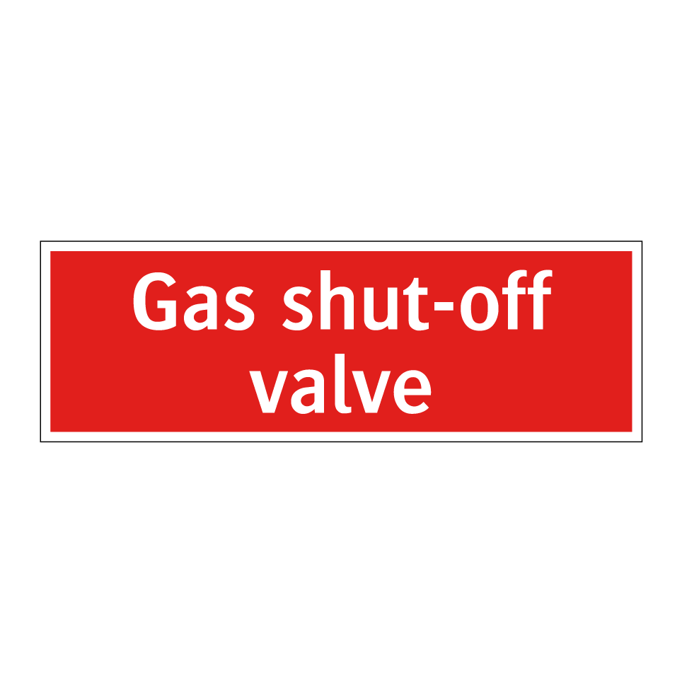 Gas shut-off valve