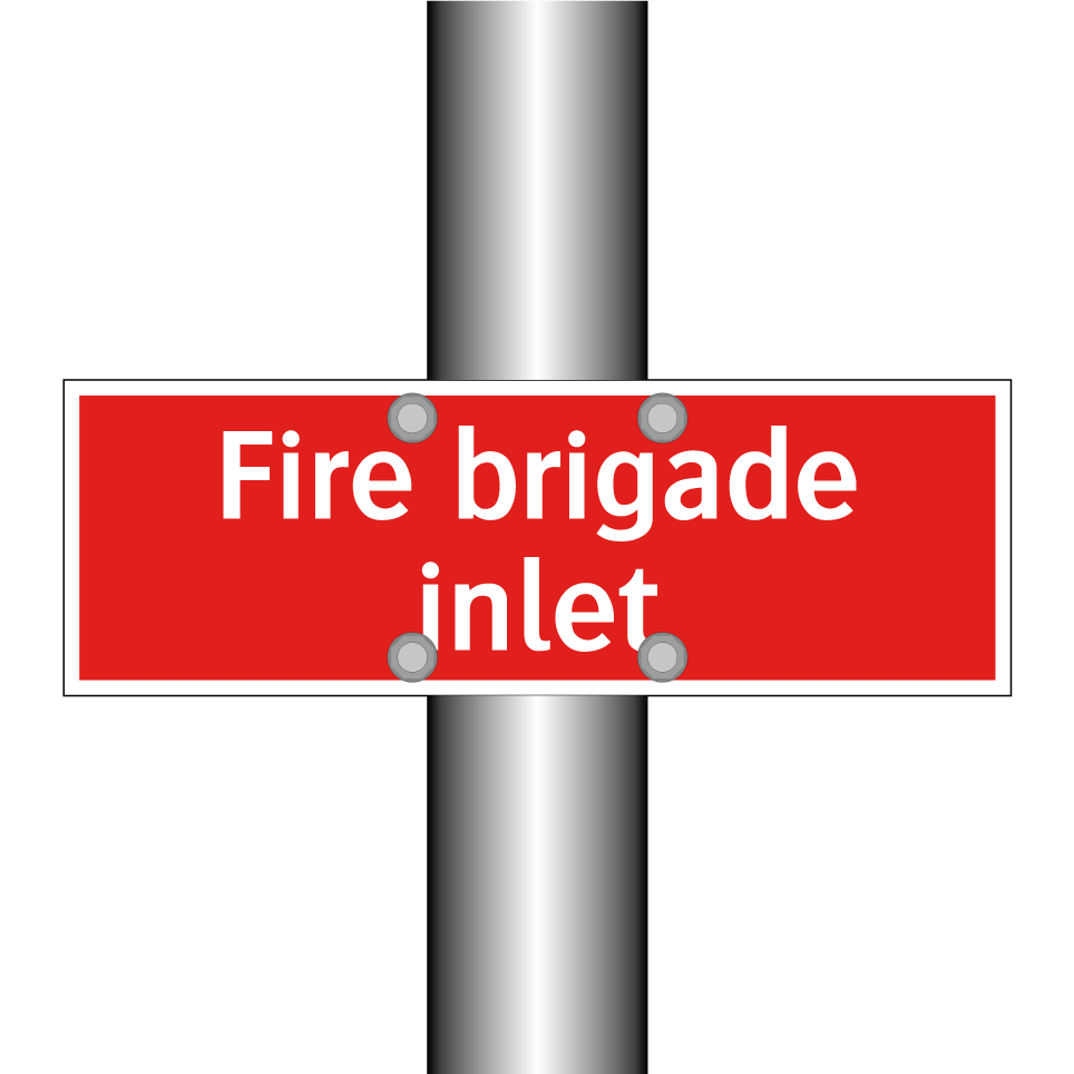 Fire brigade inlet