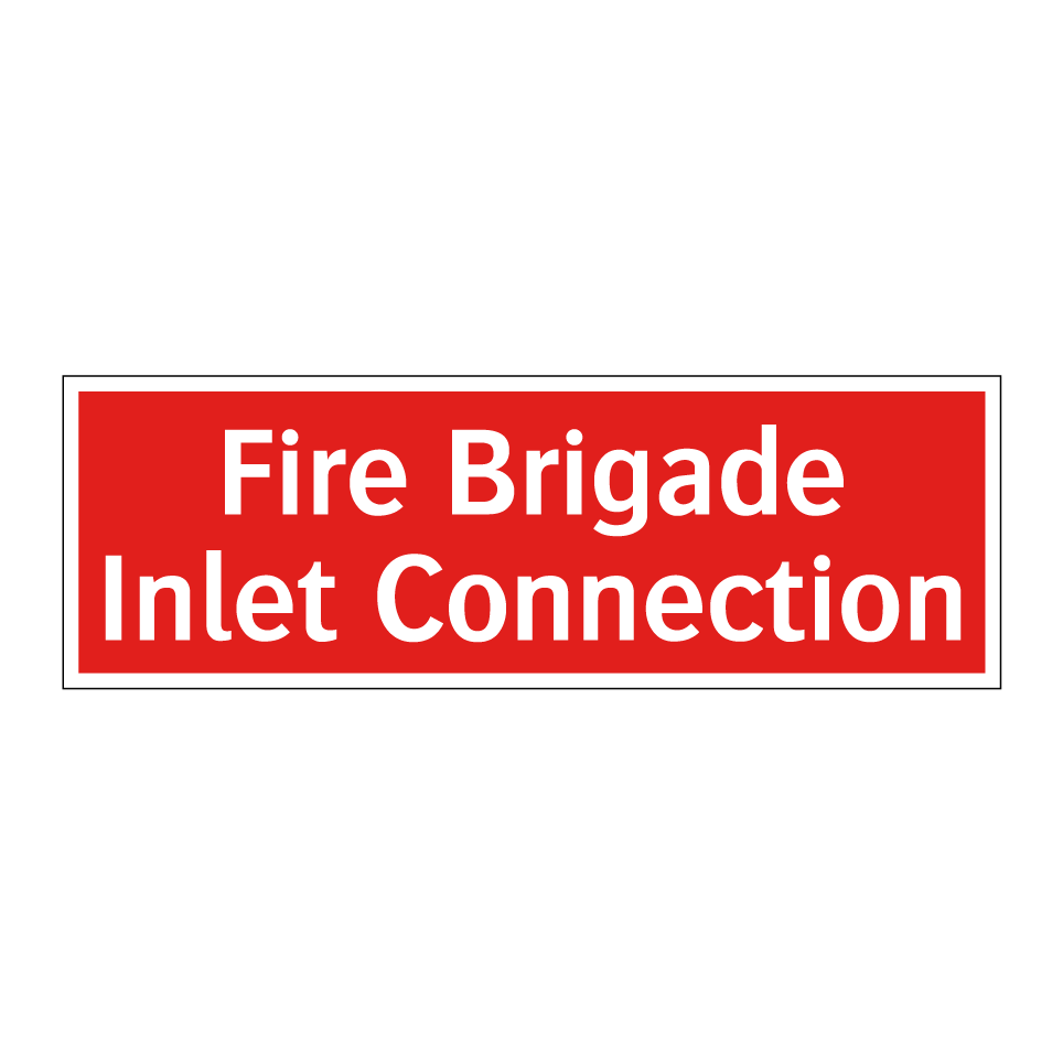 Fire Brigade Inlet Connection