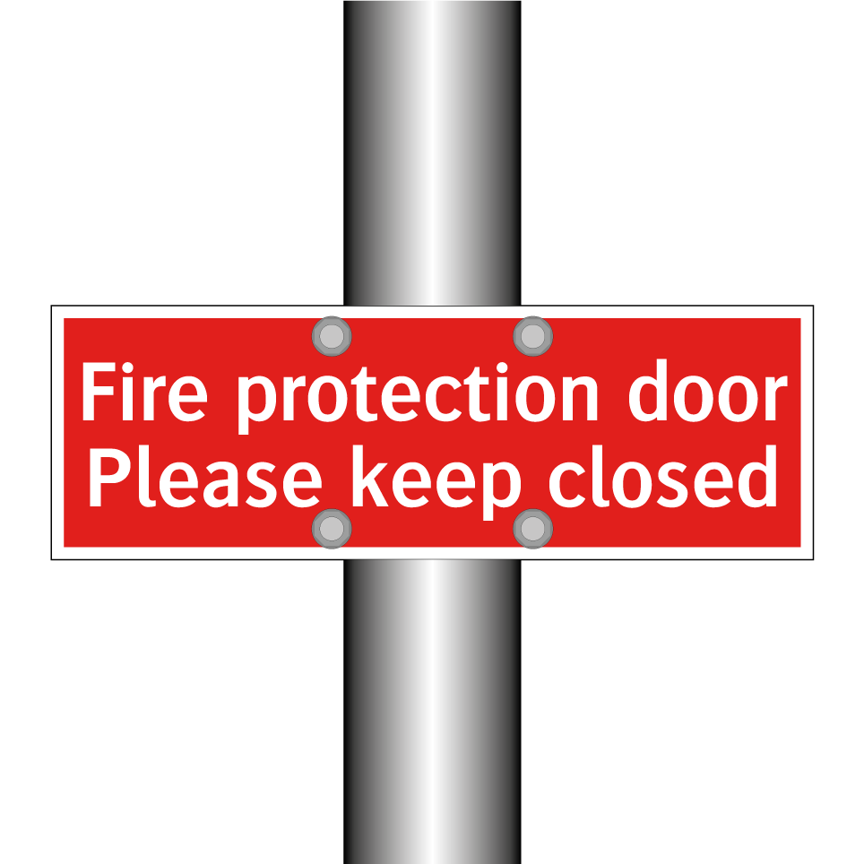 Fire protection door Please keep closed