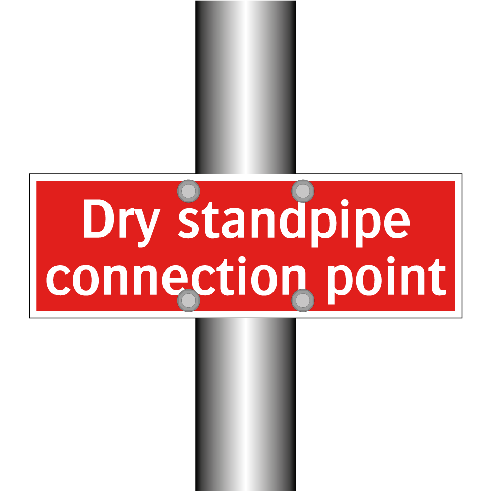 Dry standpipe connection point