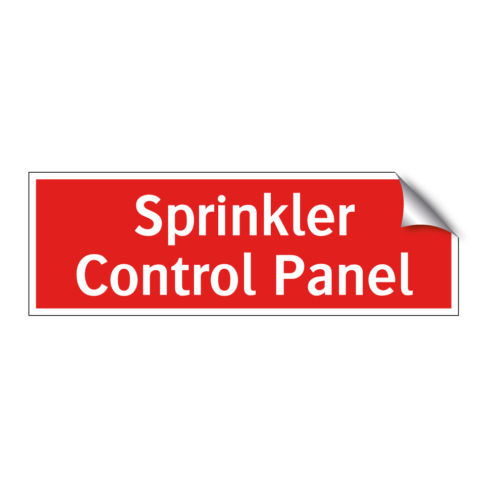 Sprinkler Control Panel