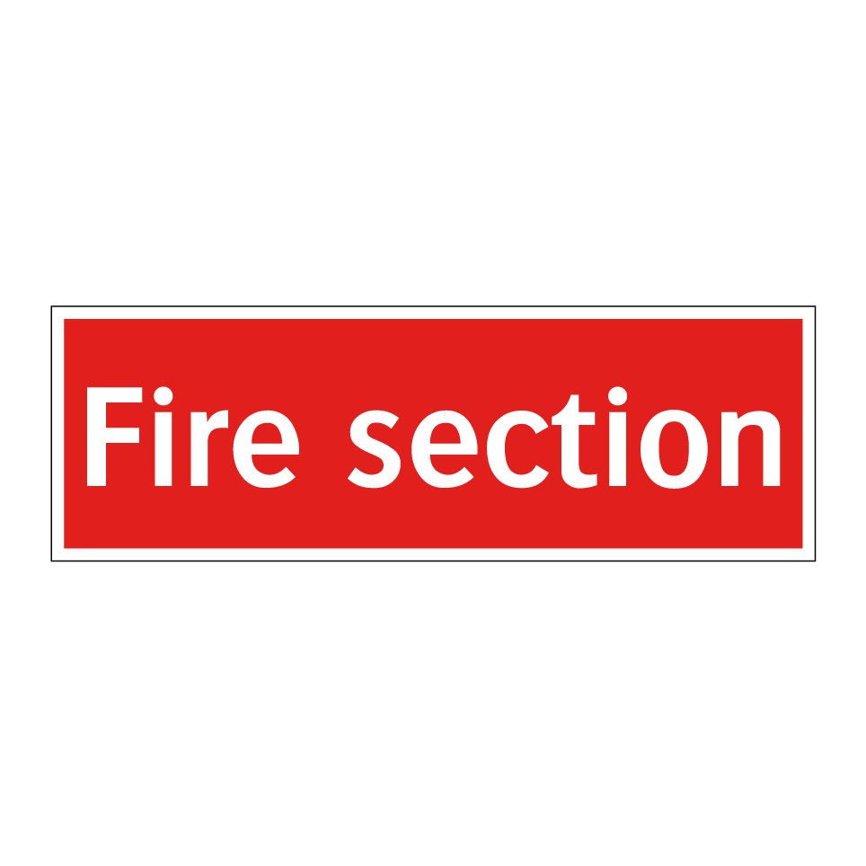 Fire section