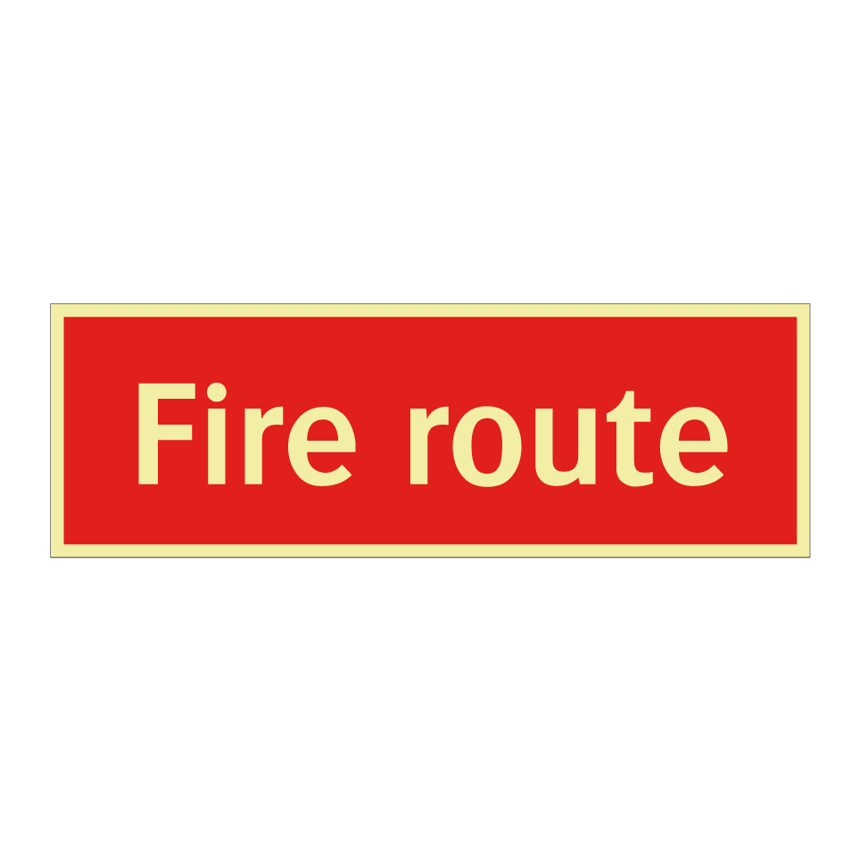 Fire route