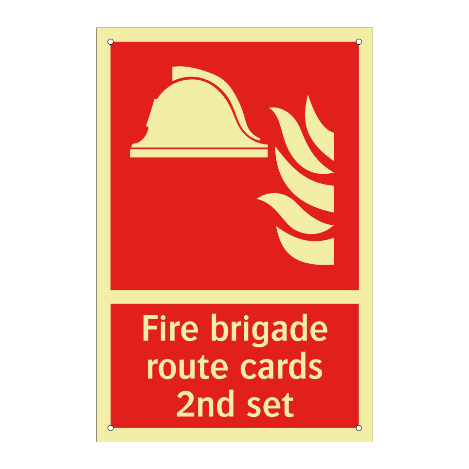 Fire brigade route cards 2nd set