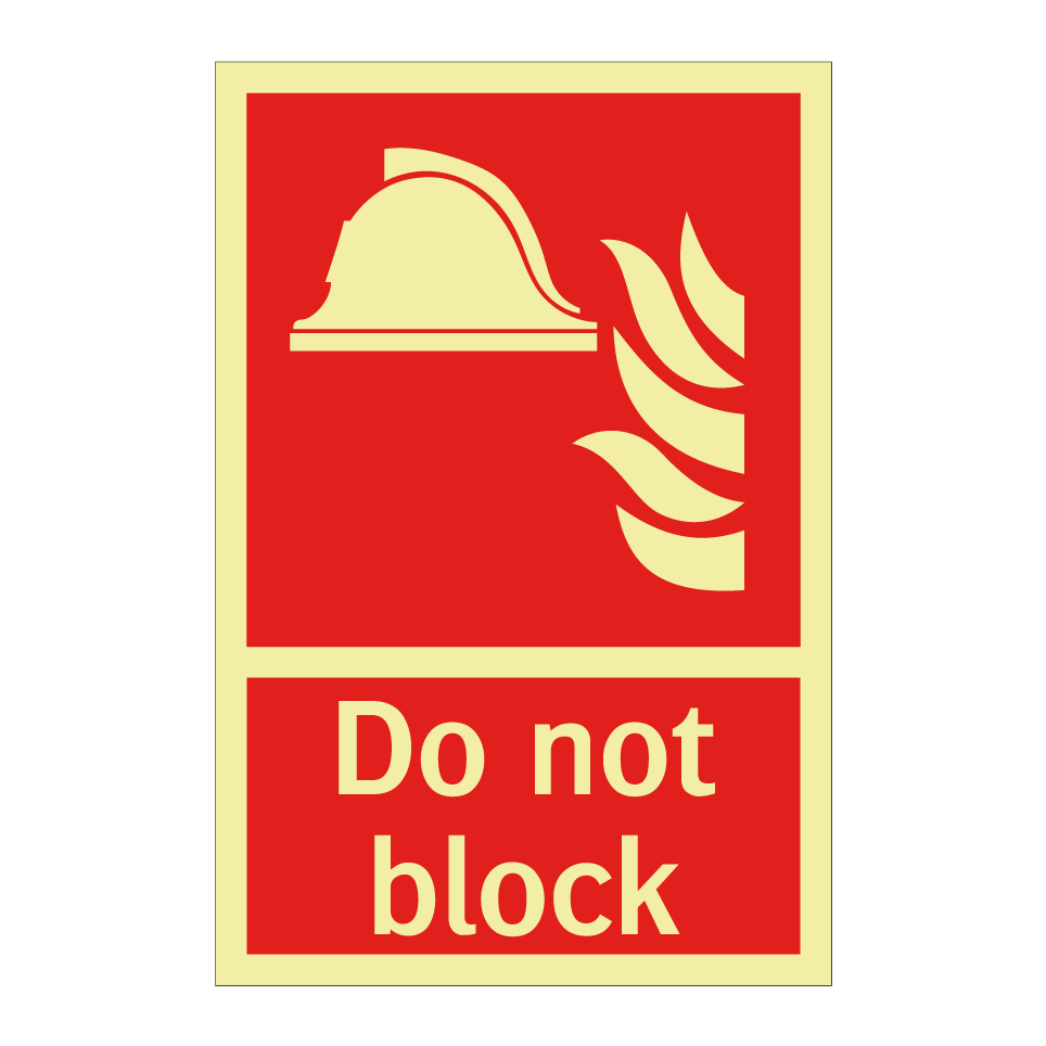 Do not block