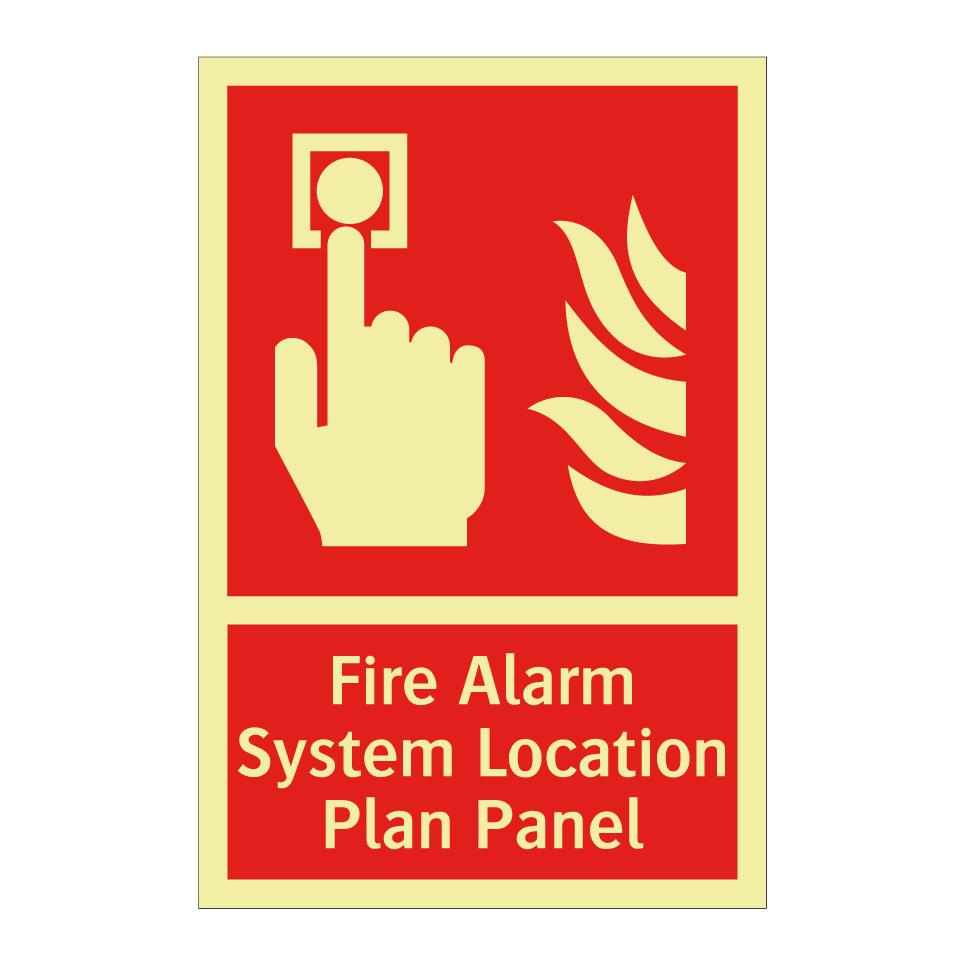 Fire Alarm System Location Plan Panel