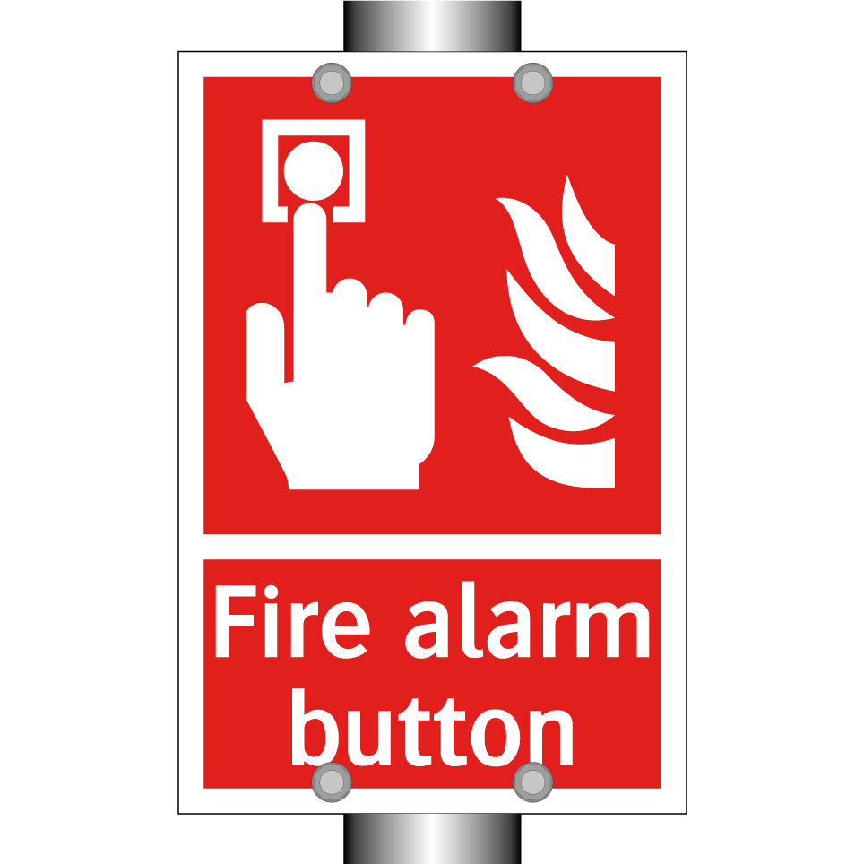 Fire alarm button