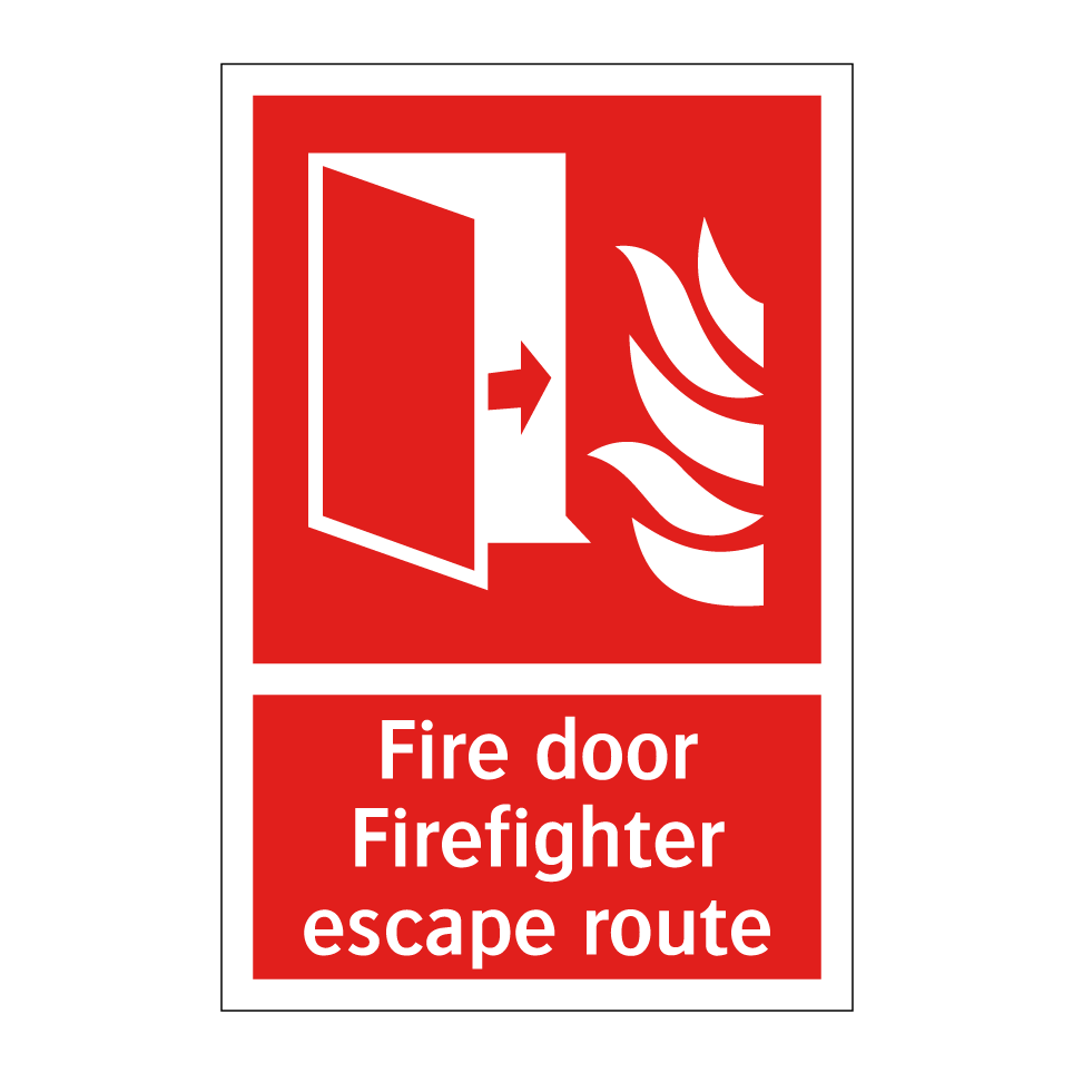 Fire door Firefighter escape route