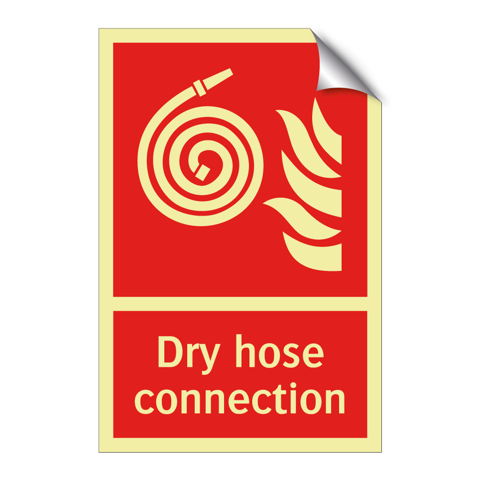 Dry hose connection