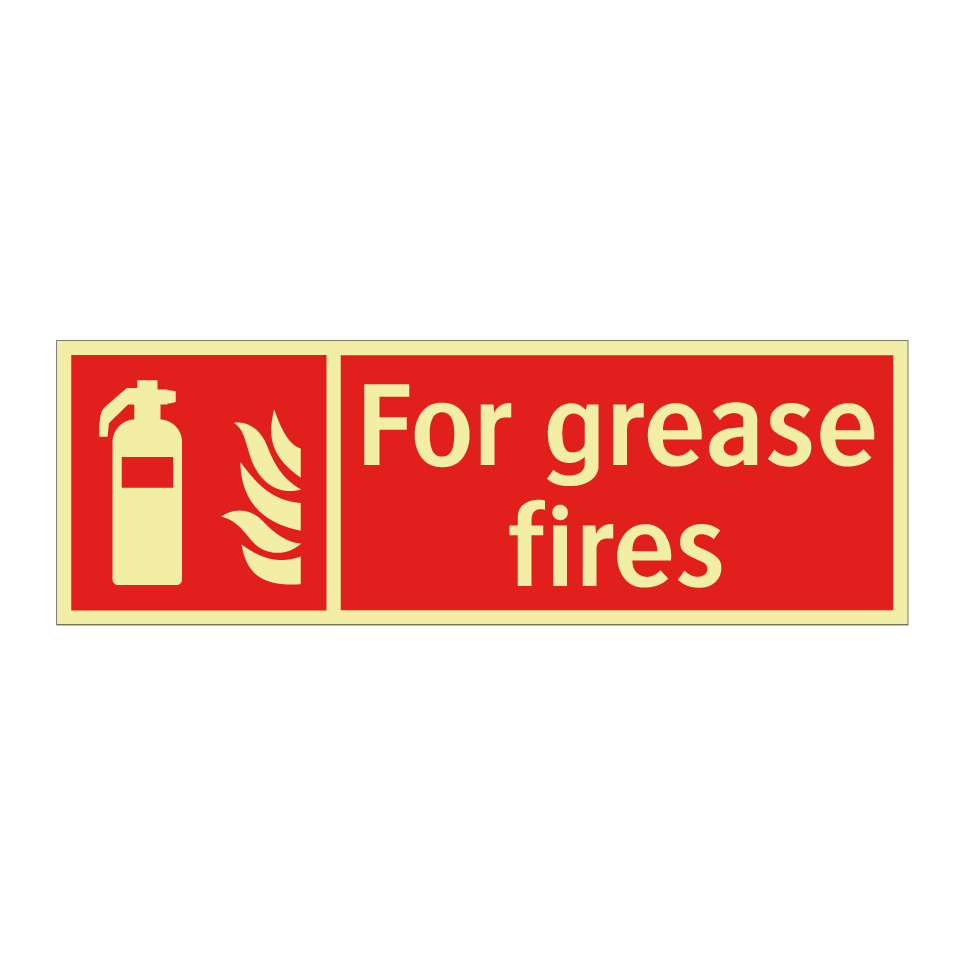 For grease fires
