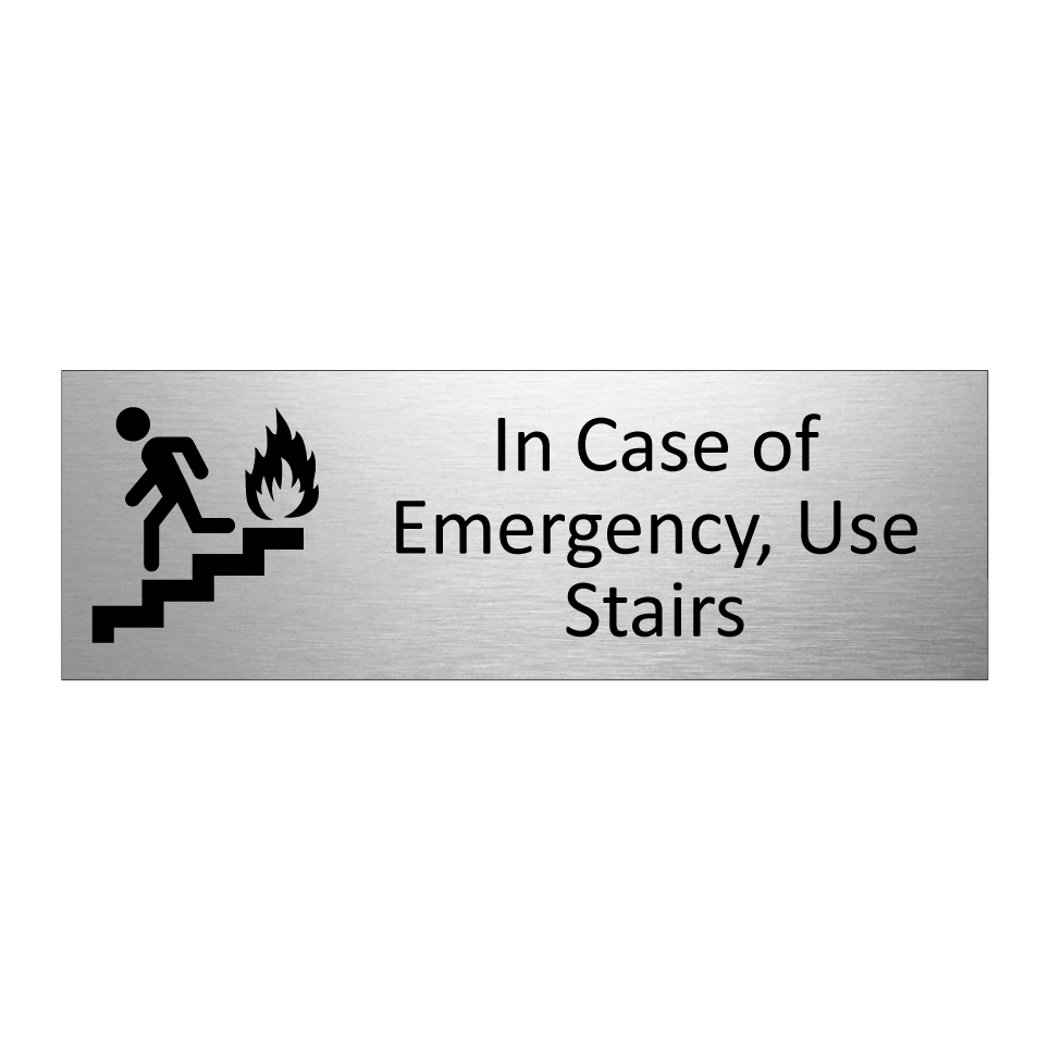 In Case of Emergency, Use Stairs